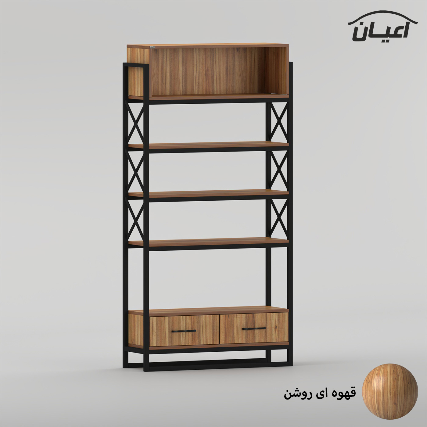 کتابخانه 4 طبقه اعیان مدل FH1055