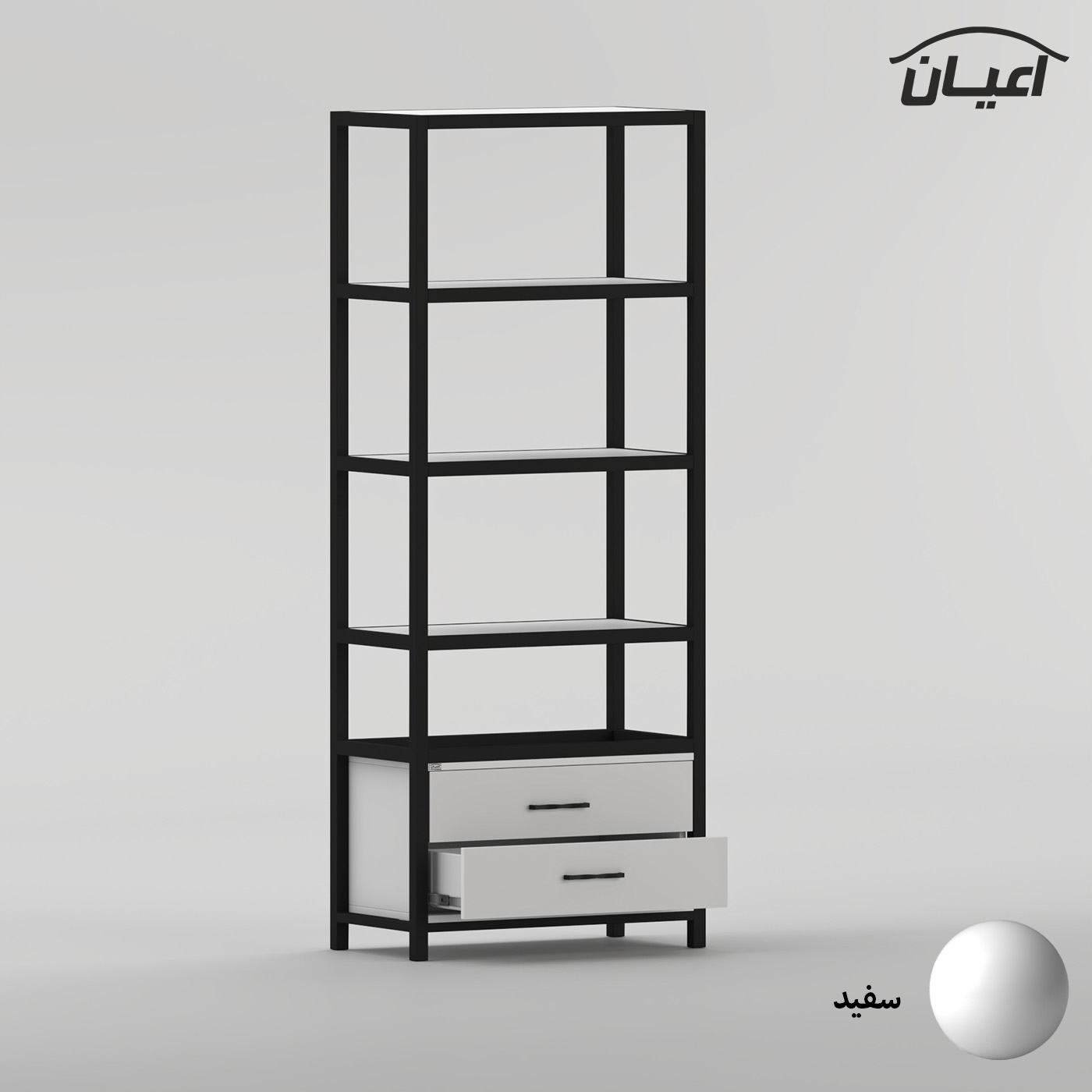 کتابخانه 4 طبقه اعیان مدل FH1057