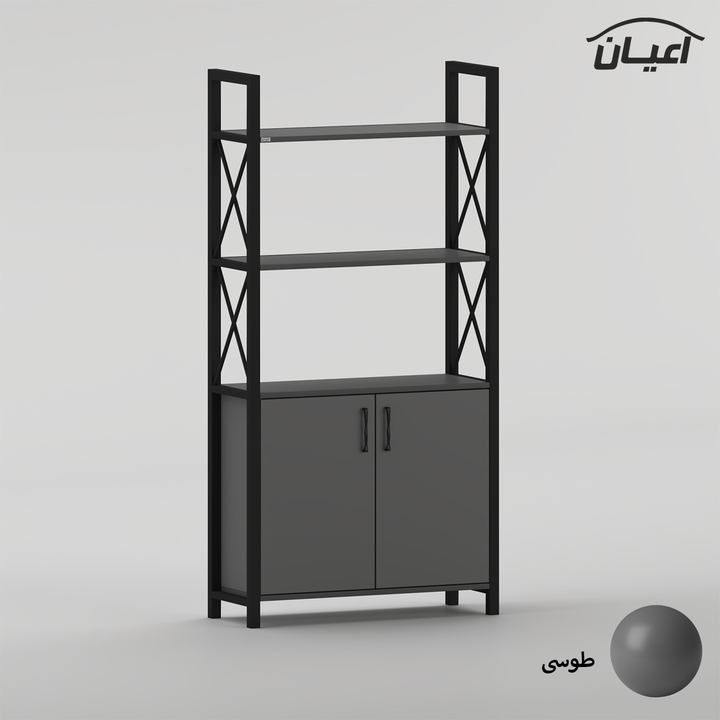 کتابخانه 3 طبقه اعیان مدل FH1056