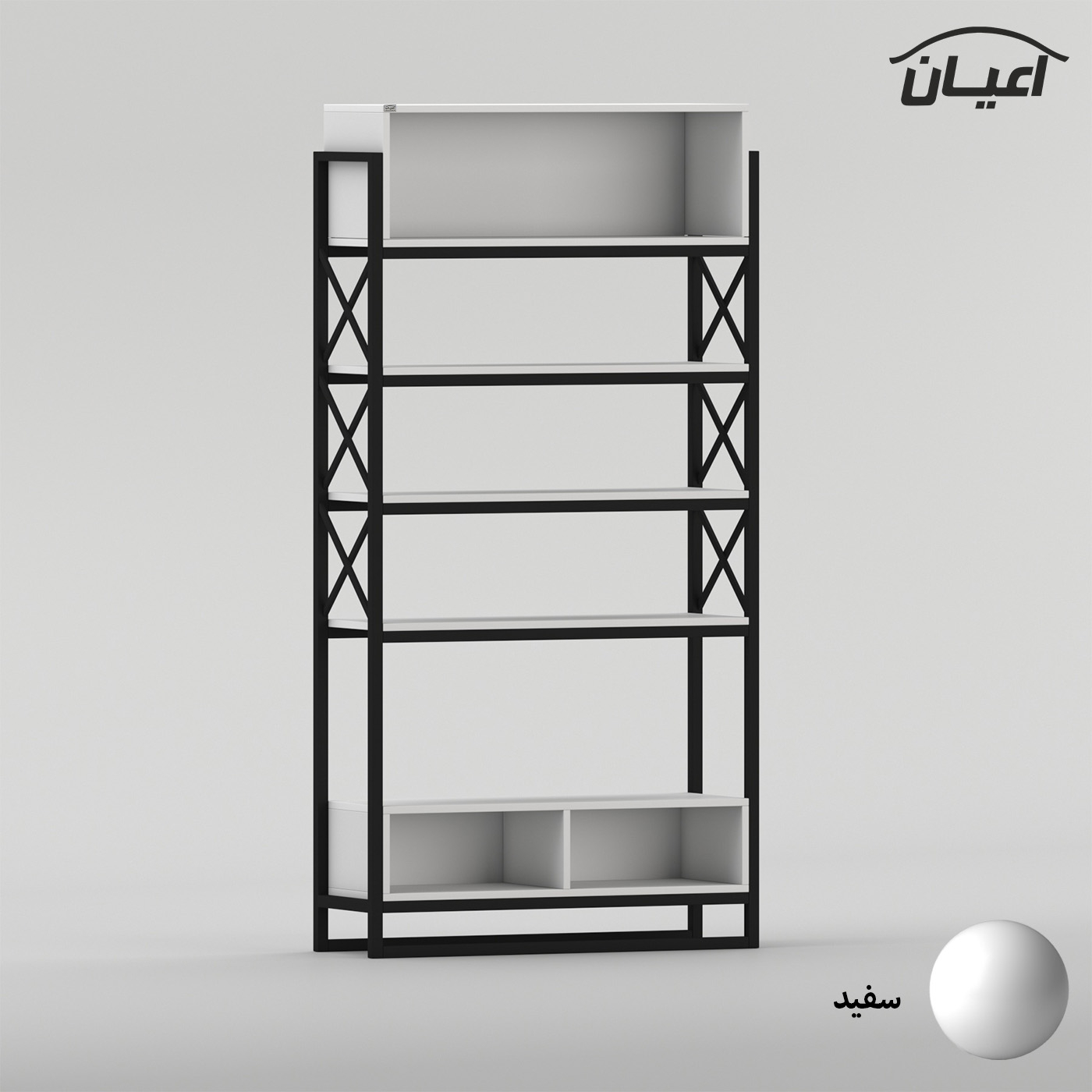 کتابخانه 4 طبقه اعیان مدل FH1061